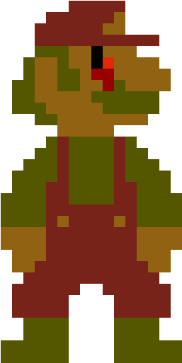 Evil-doer - Super Mario Odyssey Pixel (352x576), Png Download