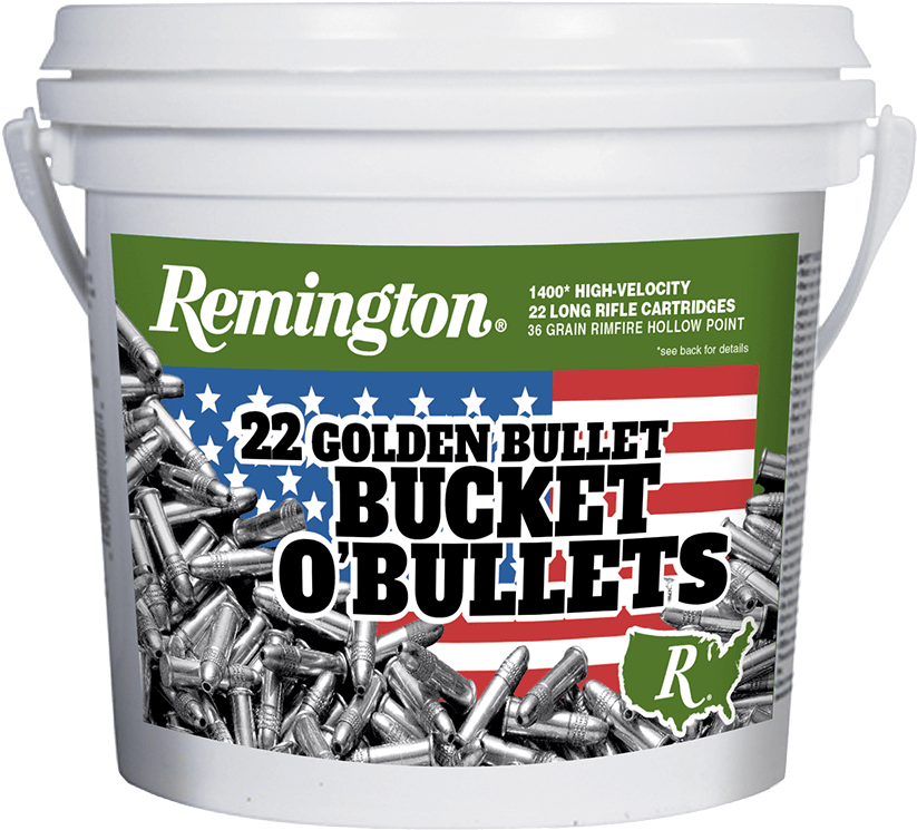 Remington 22lr Golden Bullet Bucket - Remington L223r3bc Freedom Bucket 223 Rem 55 Gr Fmj (931x864), Png Download
