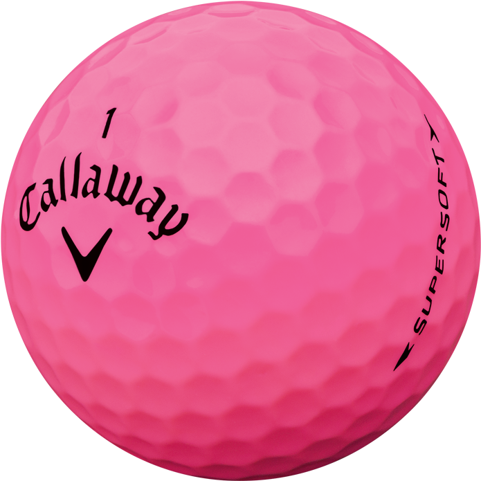 Callaway Supersoft Ladies Golf Balls - Callaway Superhot 55 1 Dozen Golf Balls Yellow (950x950), Png Download