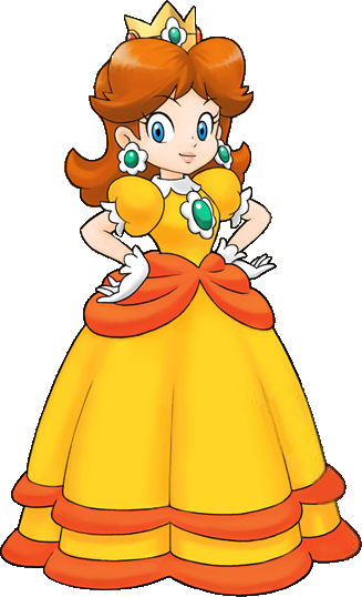 Super Mario World Release Date- November 21, - Mario Brothers Princess Daisy (327x538), Png Download