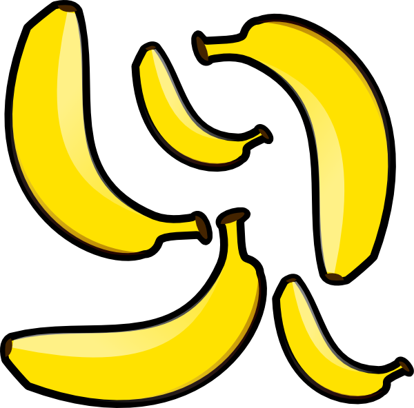 Banana - Banana Clip Art (600x592), Png Download