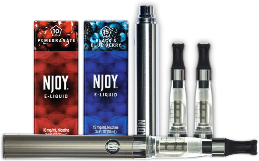 Njoy Starter Kit - Vape Njoy (524x325), Png Download