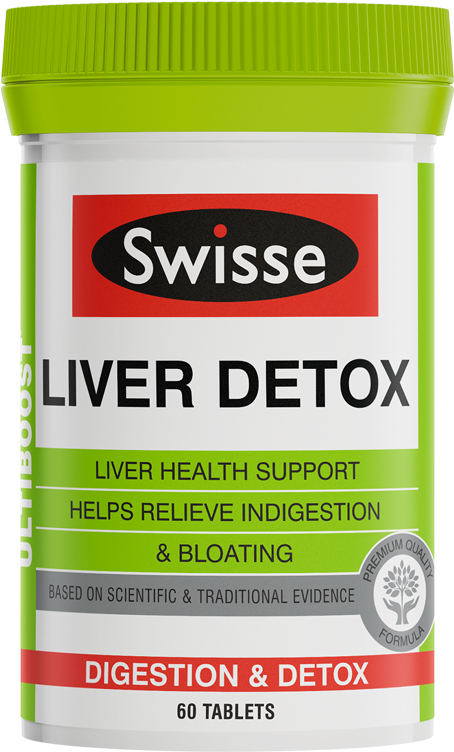 Swisse Ultiboost Liver Detox - Swisse Ultiboost Liver Detox Tablets 60 (700x880), Png Download
