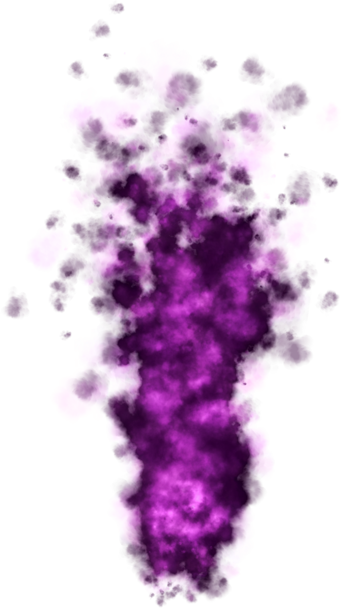 Fire Transparent Purple - Purple Fire Transparent Background (670x1193), Png Download
