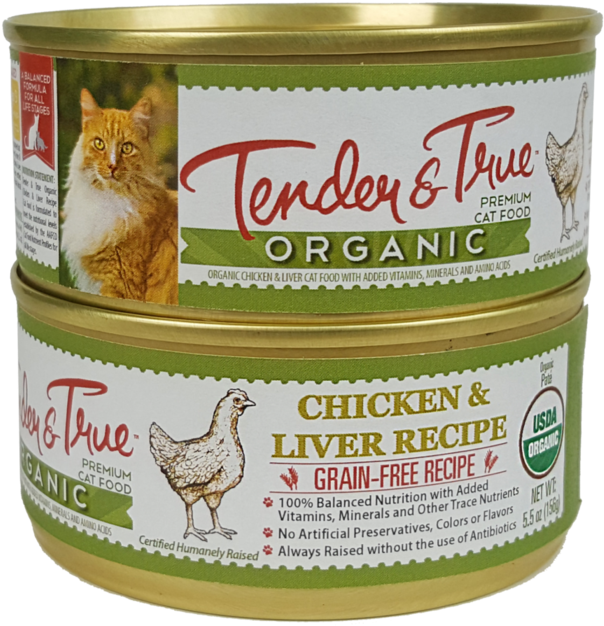Tender & True Grain Free Organic Chicken And Liver - Tender & True Organic Chicken And Liver Recipe (679x700), Png Download