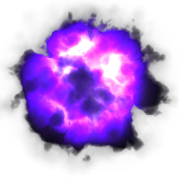 Purple Smoke Png Download - Purple Fire Gif Transparent (352x351), Png Download