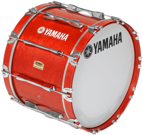 Red Bass Drum Png - Yamaha Field Corps Bass Drums (575x575), Png Download