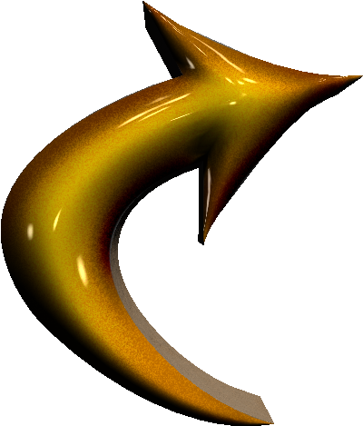 Download Arrow Curved 3d - 3d Curved Arrow Up Png - HD Transparent PNG ...