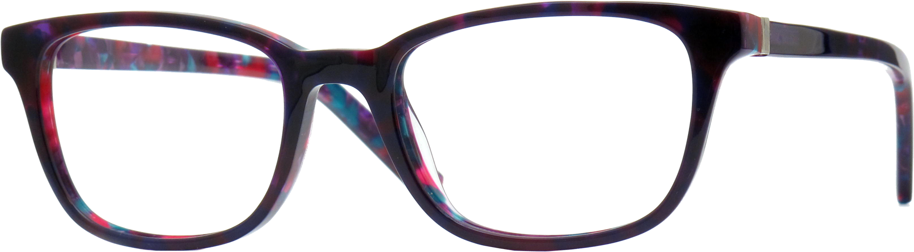 Wildflower Fire Pink Eyeglasses-purple Speckle - Plastic (1920x528), Png Download