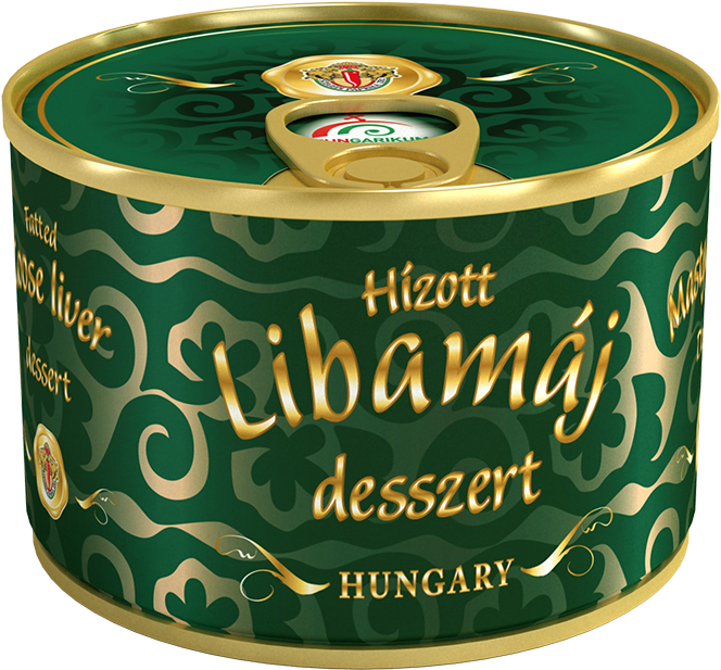 Fattened Goose Liver Dessert 190g - Libamaj Can (960x960), Png Download