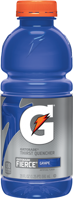 Gatorade Transparent 32 Ounce - Gatorade Fruit Punch 20oz (300x700), Png Download