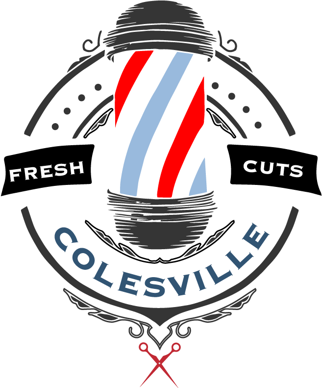 Colesville Barbershop - Barber Shop Logo Png (800x800), Png Download