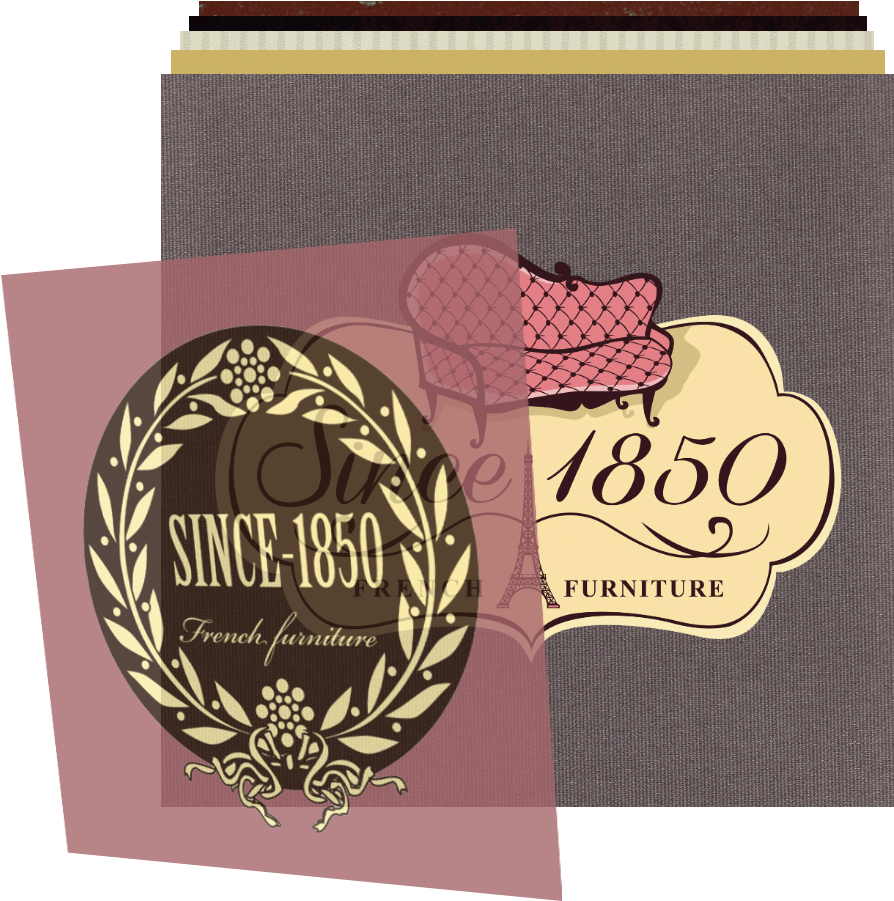 Home Furnishings Logo Design Header - Since 1850 (900x900), Png Download
