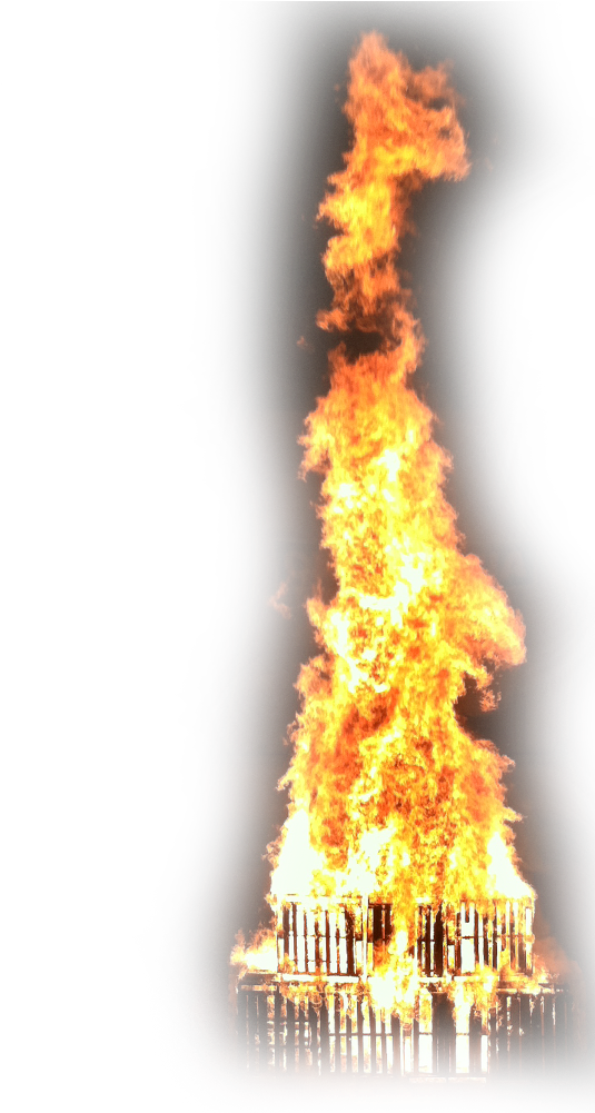 Fight Songs Fight For California - Flame (720x1000), Png Download