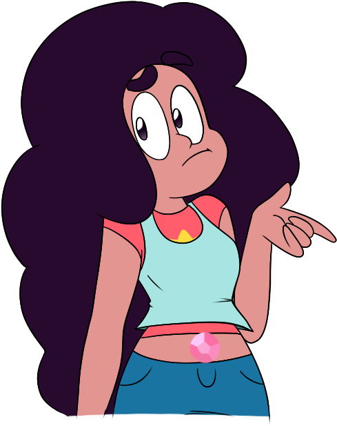 Stevonnie Hair Face Woman Clothing Pink Facial Expression - Steven Universe Stevonnie Png (495x619), Png Download