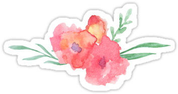 Watercolor Flower Png Watercolor Flower - Watercolor Painting (375x360), Png Download