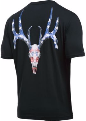 Under Armour Whitetail Skull T-shirt - Reindeer (400x400), Png Download
