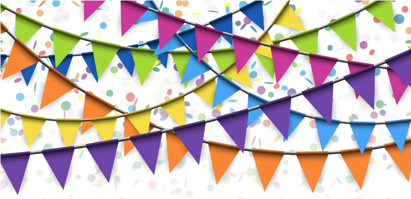 Flag Confetti Stock Photography - Festive Banner Png (800x800), Png Download