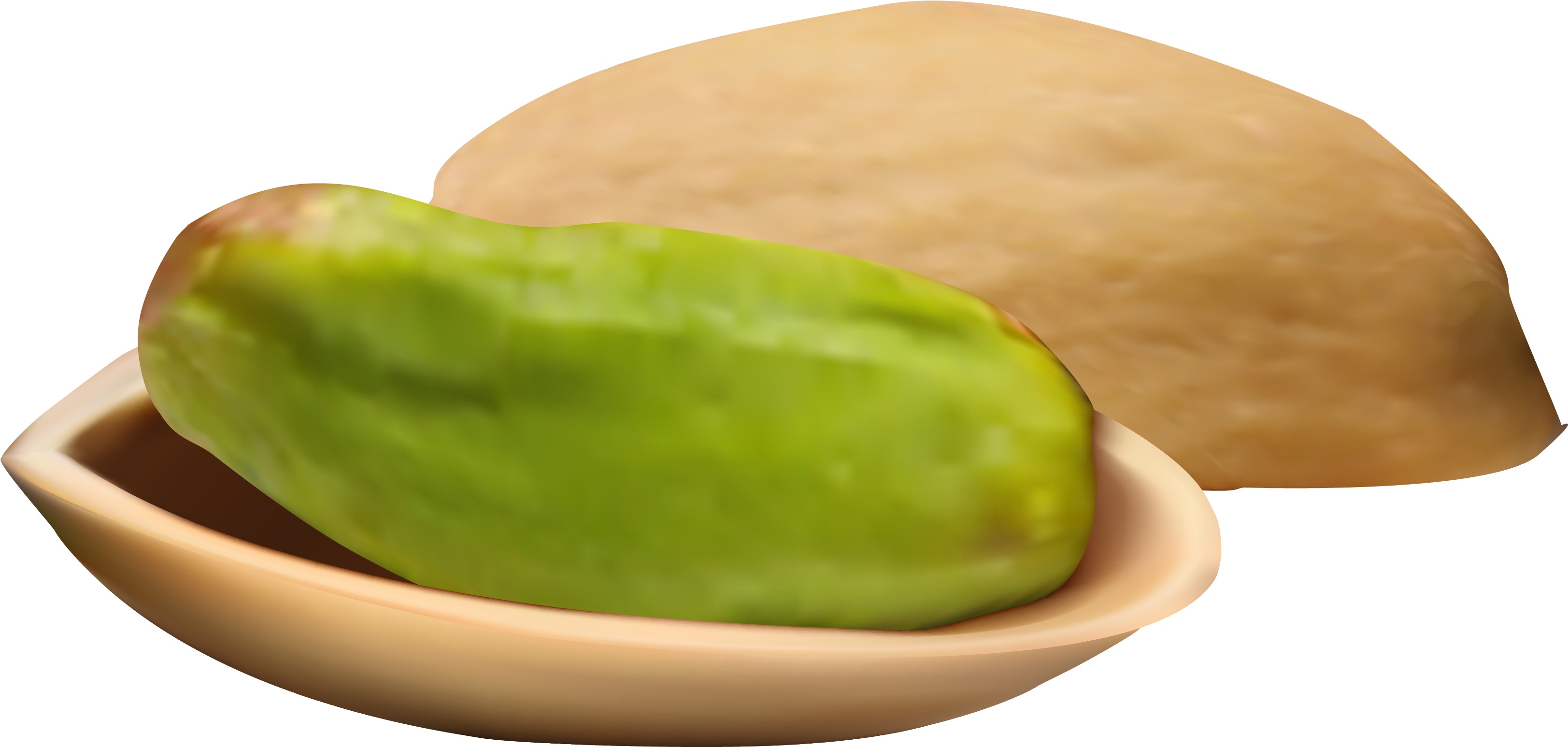 Pistachio Nut Png Clipart - Pistachio Nut Clipart (3399x1734), Png Download