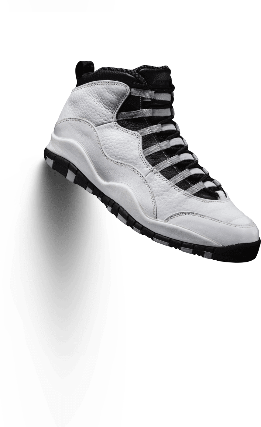 Air Jordan - Nike Air Jordan X (1390x1400), Png Download