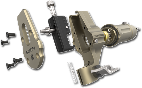 Maquina De Tatuar Eikon (457x285), Png Download