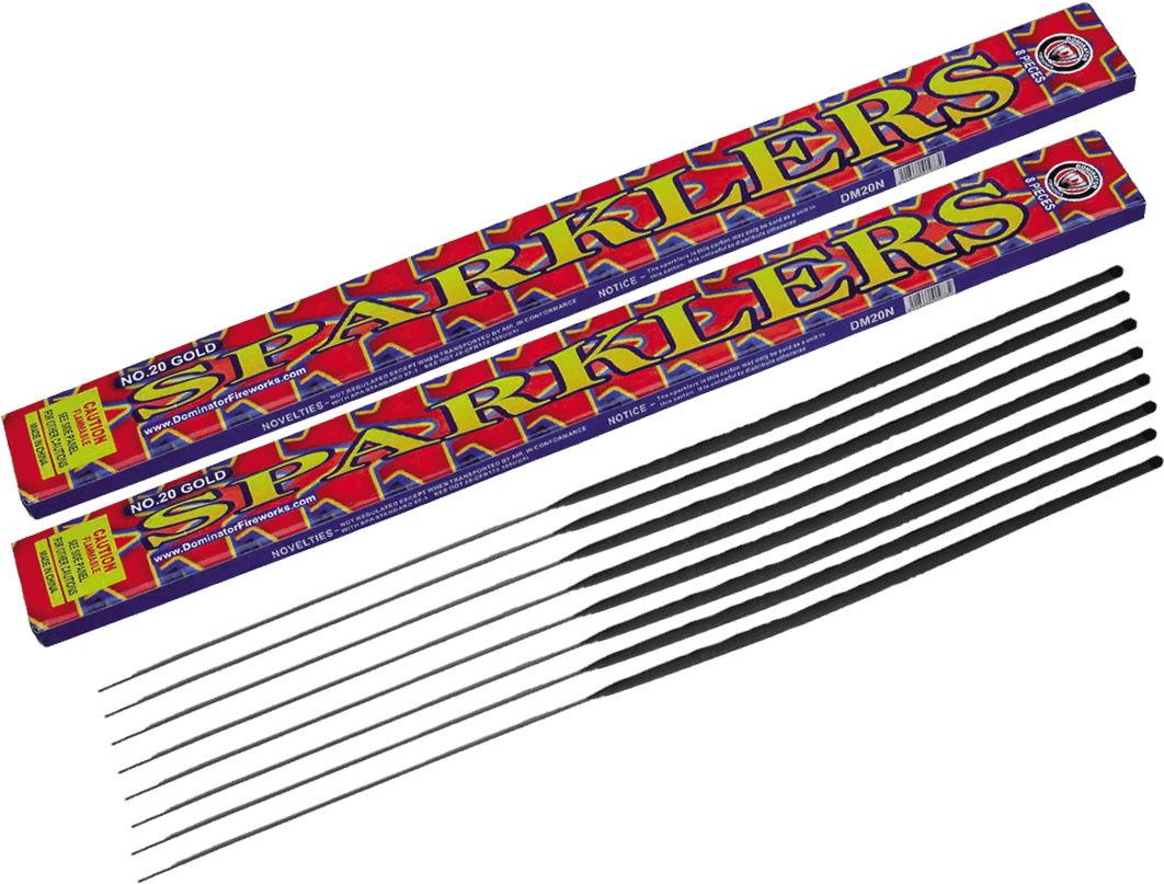 20 Inch Gold Sparklers - Colorfulness (1200x1200), Png Download