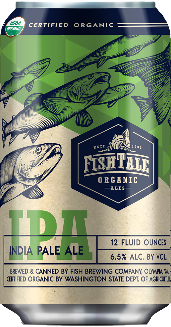 Fta Organic Ipa Can - Fish Tale Organic Porter (772x1236), Png Download