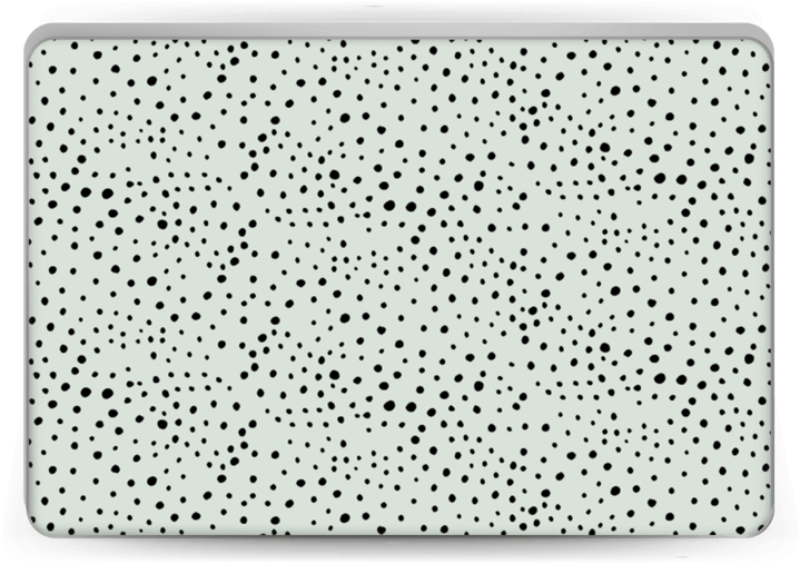 Black Dots On Green - Macbook Pro 13-inch (800x533), Png Download