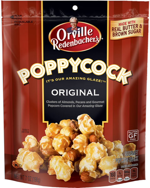 The Healthier, Tastier Super Snack - Poppycock Popcorn (600x600), Png Download