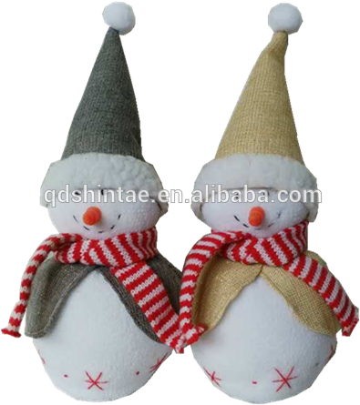 China Fabric Snowman, China Fabric Snowman Manufacturers - Stuffed Toy (400x460), Png Download