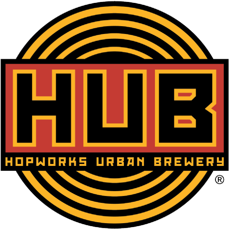 Hopworks Urban Brewery Releases Organic Abominable - Beer Button Pinback Hopworks Urban Brewery Portland, (600x600), Png Download