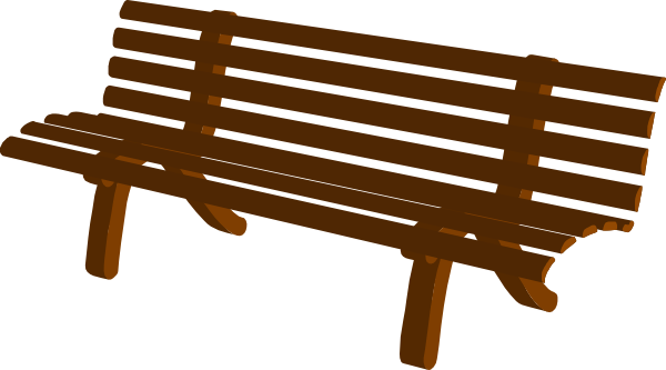 Png Library Download Bench Free Clipart - Bench Clipart Png (600x333), Png Download
