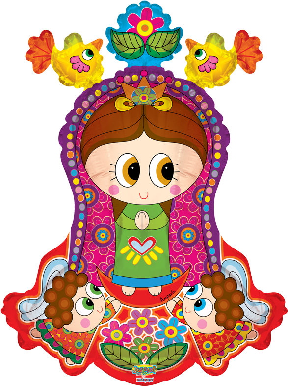 Virgencita Plis (600x803), Png Download