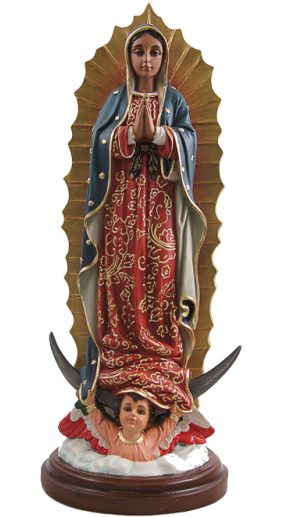 Virgen De Guadalupe - Escultura Virgen De Guadalupe Png (600x600), Png Download