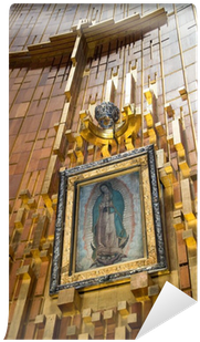 Pintura De La Virgen, Santuario De Guadalupe Wall Mural - Basilica Of Our Lady Of Guadalupe (400x400), Png Download
