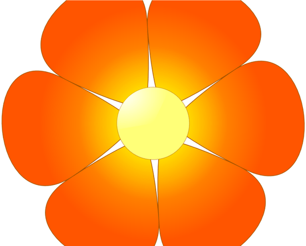 Flower Border Clip Art Free Download X Art Deco Borders - Flower Clipart Transparent Background (1368x855), Png Download
