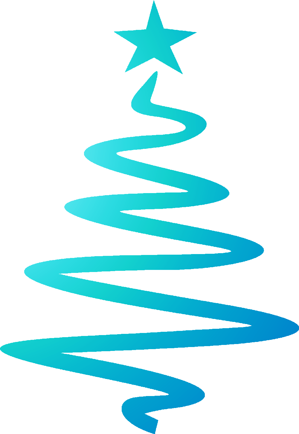 Árbol De Navidad Christmas Tree Art, Christmas Feeling, - Pinito De Navidad Png (1000x1452), Png Download