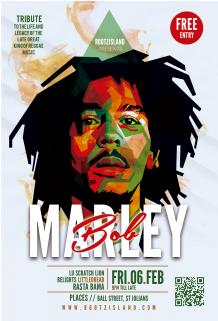 Bob Marley's 70th Birthday Celebration In Malta, Clubbing - Wpap (445x320), Png Download