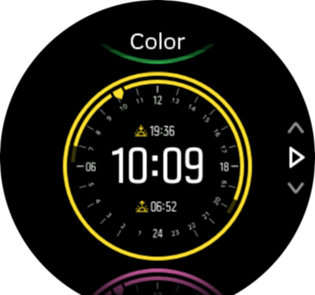 Watchface Color - Spartan Sport Wrist Hr Baro Amber (640x600), Png Download