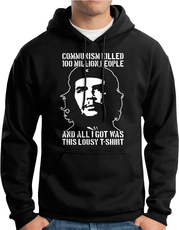 Anti Communist Che Guevara T-shirt / Hoodie - Free Tommy Robinson T Shirts (936x936), Png Download
