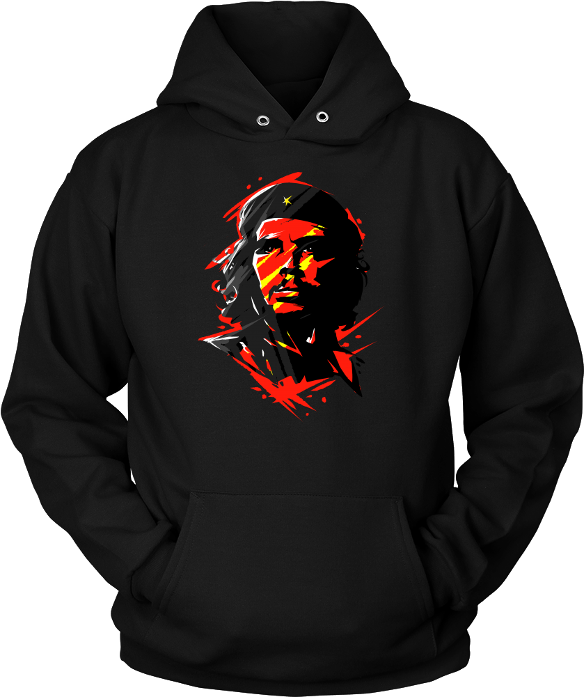 Che Guevara Retro Vintage Argentina Hoodie - Team Valor Shirt (1000x1000), Png Download