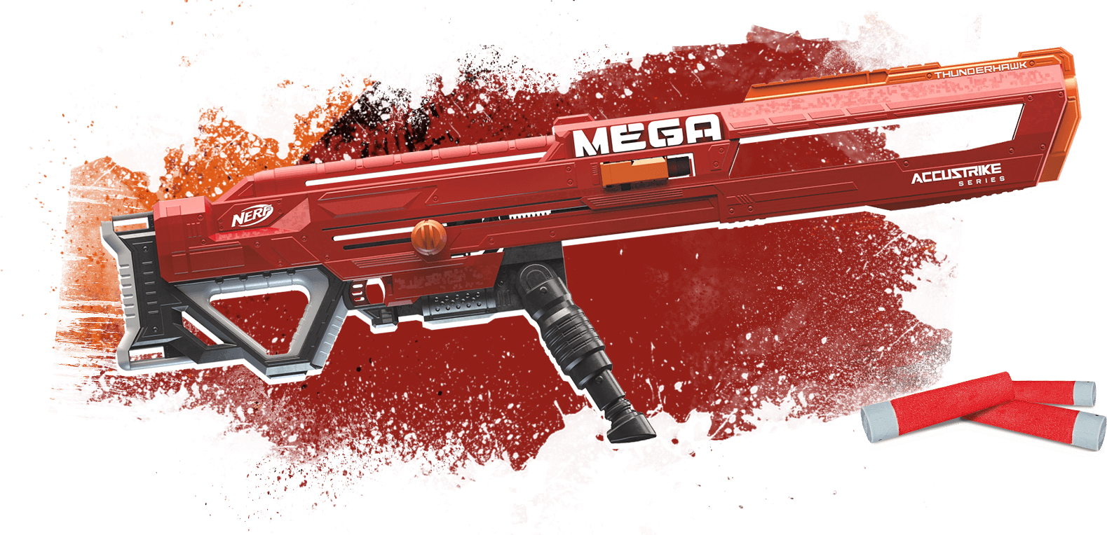 Longest Nerf Blaster - Nerf (1579x764), Png Download