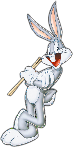 Bugs Bunny - Bugs Bunny 3d Png (300x602), Png Download