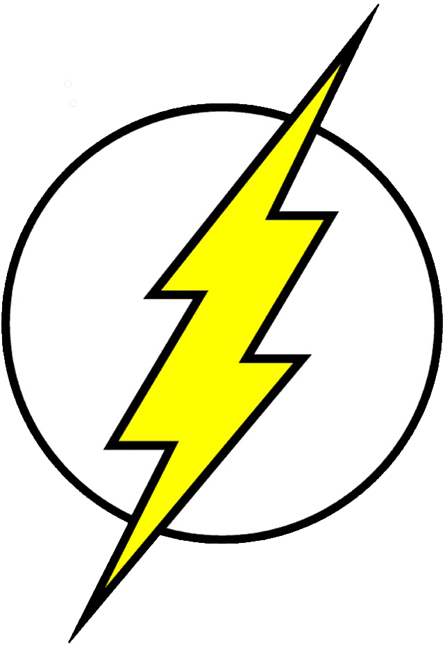 Flash Marvel Png Logo - Flash Logo To Print (641x929), Png Download