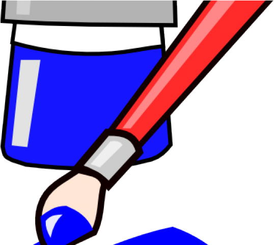 Paint Brush Clip Art (640x480), Png Download