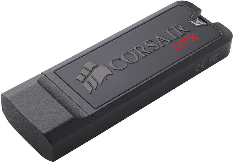 Corsair Flash Voyager Gtx 128 Gb Flash Drive - Usb (515x515), Png Download