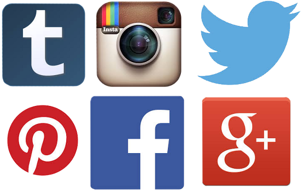Download Logo Redes Sociales Png - Iconos De Redes Sociales - HD
