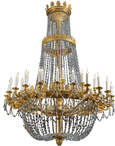 Descargar - Chandelier Png (467x700), Png Download