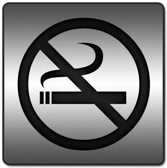 Free Icons Png - No Smoking Sign Metal (440x440), Png Download