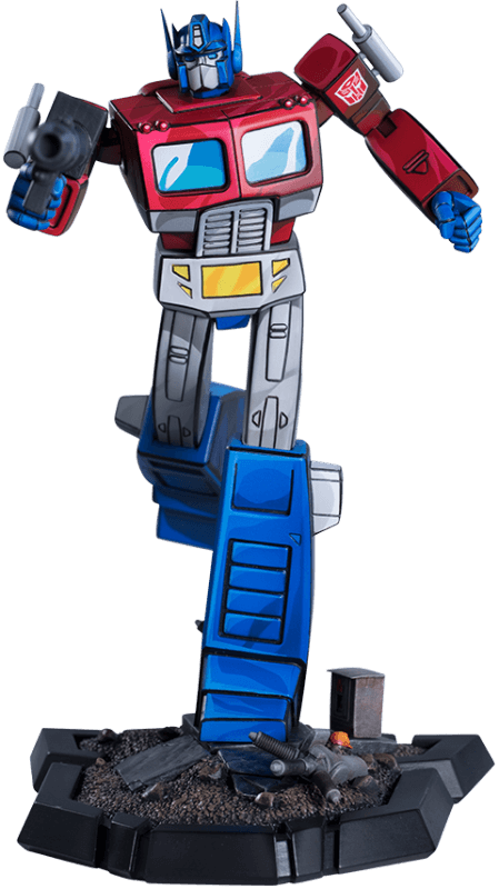 Optimus Prime - Classic Optimus Prime (449x800), Png Download